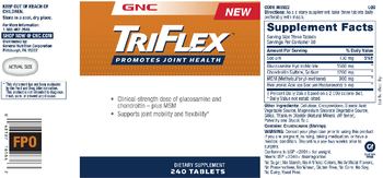 GNC TriFlex - supplement