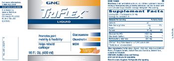 GNC TriFlex TriFlex Liquid Orange Flavor - 