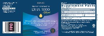 GNC Triple Strength DHA 1000 Mini - supplement