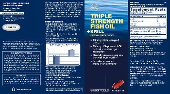 GNC Triple Strength Fish Oil +Krill - 