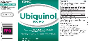 GNC Ubiquinol 100 mg - supplement