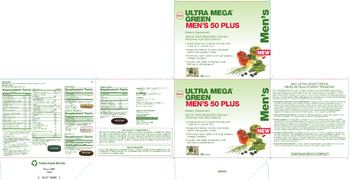 GNC Ultra Mega Green Men's 50 Plus Ginkgo Biloba - supplement