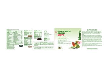 GNC Ultra Mega Green Men's Omega Complex - supplement