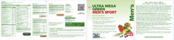 GNC Ultra Mega Green Men's Sport Energy Formula - supplement
