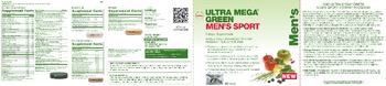 GNC Ultra Mega Green Men's Sport Ultra Mega Green Men's Sport - supplement