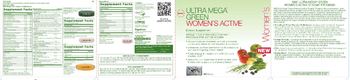 GNC Ultra Mega Green Women's Active Beauty Blend - supplement