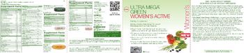 GNC Ultra Mega Green Women's Active Ultra Mega Green Women's Multivitamin - supplement