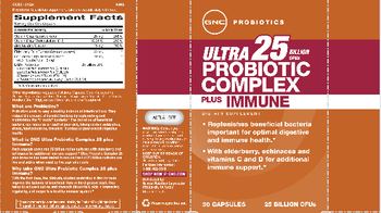 GNC Ultra Probiotic Complex 25 Plus Immune - supplement