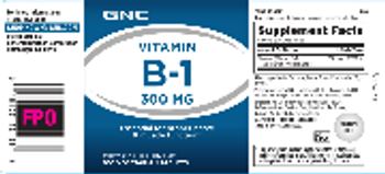 GNC Vitamin B-1 300 mg - supplement