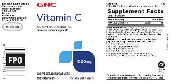 GNC Vitamin C 1000 mg - supplement