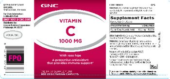 GNC Vitamin C 1000 mg With Rose Hips - supplement
