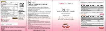 GNC WELLbeING Be-Hot Exercise Enhancing Turbopak Be-Energized - supplement for women