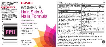 GNC Women's Hair, Skin & Nails Formula - supplement