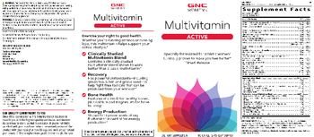 GNC Women's Multivitamin Active - supplement