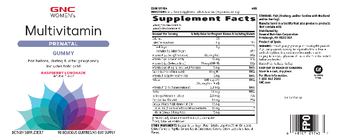 GNC Women's Multivitamin Prenatal Gummy Raspberry Lemonade - supplement