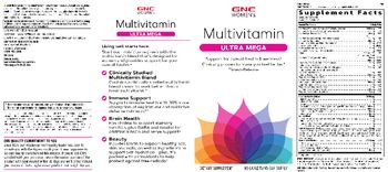 GNC Women's Multivitamin Ultra Mega - supplement