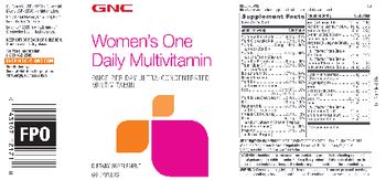 GNC Women's One Daily Multivitamin - supplement