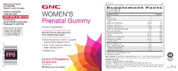 GNC Women's Prenatal Gummy - supplement