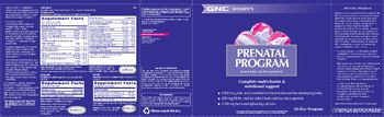 GNC Women's Prenatal Program DHA 200 - supplement