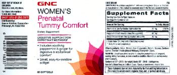 GNC Women's Prenatal Tummy Comfort - supplement