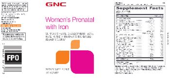 GNC Women's Prenatal with Iron - supplement