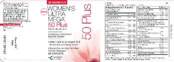 GNC Women's Ultra Mega 50 Plus - supplement