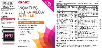 GNC Women's Ultra Mega 50 Plus Mini - supplement
