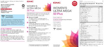 GNC Women's Ultra Mega 50 Plus - supplement
