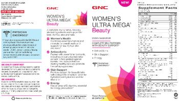 GNC Women's Ultra Mega Beauty - supplement