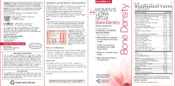 GNC Women's Ultra Mega Bone Density - supplement