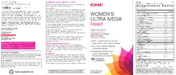 GNC Women's Ultra Mega Heart - supplement