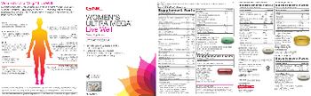 GNC Women's Ultra Mega Live Well Vitapak Program Calcium Citrate Plus - supplement