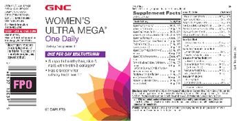 GNC Women's Ultra Mega One Daily - supplement