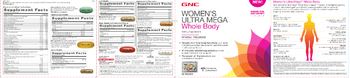 GNC Women's Ultra Mega Whole Body Digestive Enzymes - supplement