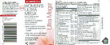 GNC Women's Ultra Mega Women's Ultra Mega - supplement