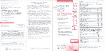 GNC Women's Ultra Mega Women's Ultra Mega With Probiotics - supplement
