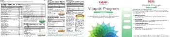 GNC Women's Vitapak Program 50 Plus Calcium/MBP - supplement