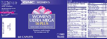 GNC Women's Women's Ultra Mega 50 Plus - supplement