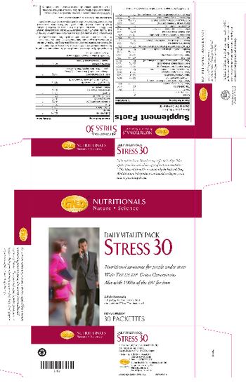 GNLD Daily Vitality Pack Stress 30 - supplement