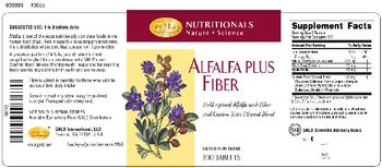 GNLD Nutritionals Alfalfa Plus Fiber - supplement