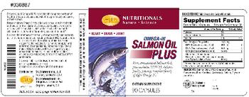 GNLD Nutritionals Omega-III Salmon Oil Plus - supplement