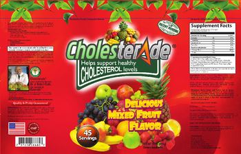 Go Epic Health Cholesterade Delicious Mixed Fruit Flavor - supplement