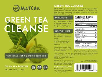 Go Matcha Green Tea Cleanse - 