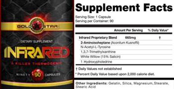 GoldStar Performance Products Infrared - supplement