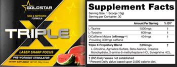 GoldStar Performance Products Triple X Watermelon - supplement