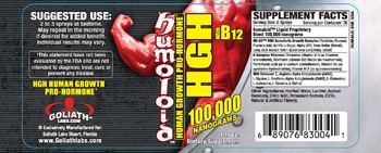 Goliath Labs Humuloid Human Growth Pro-Hormone - supplement