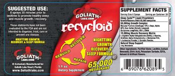 Goliath Labs Recycloid - supplement
