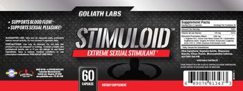 Goliath Labs Stimuloid - supplement
