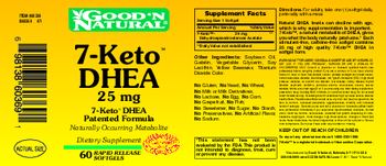 Good 'N Natural 7-Keto DHEA 25 mg - supplement