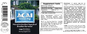 Good 'N Natural Acai 1000 mg - supplement